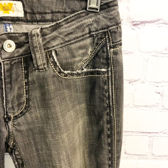 Antik Denim Distressed Gray Jeans - Picture 2 of 6